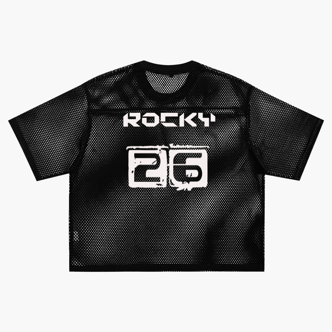 Damagd Goodz see-through Boxy Mesh Jersey