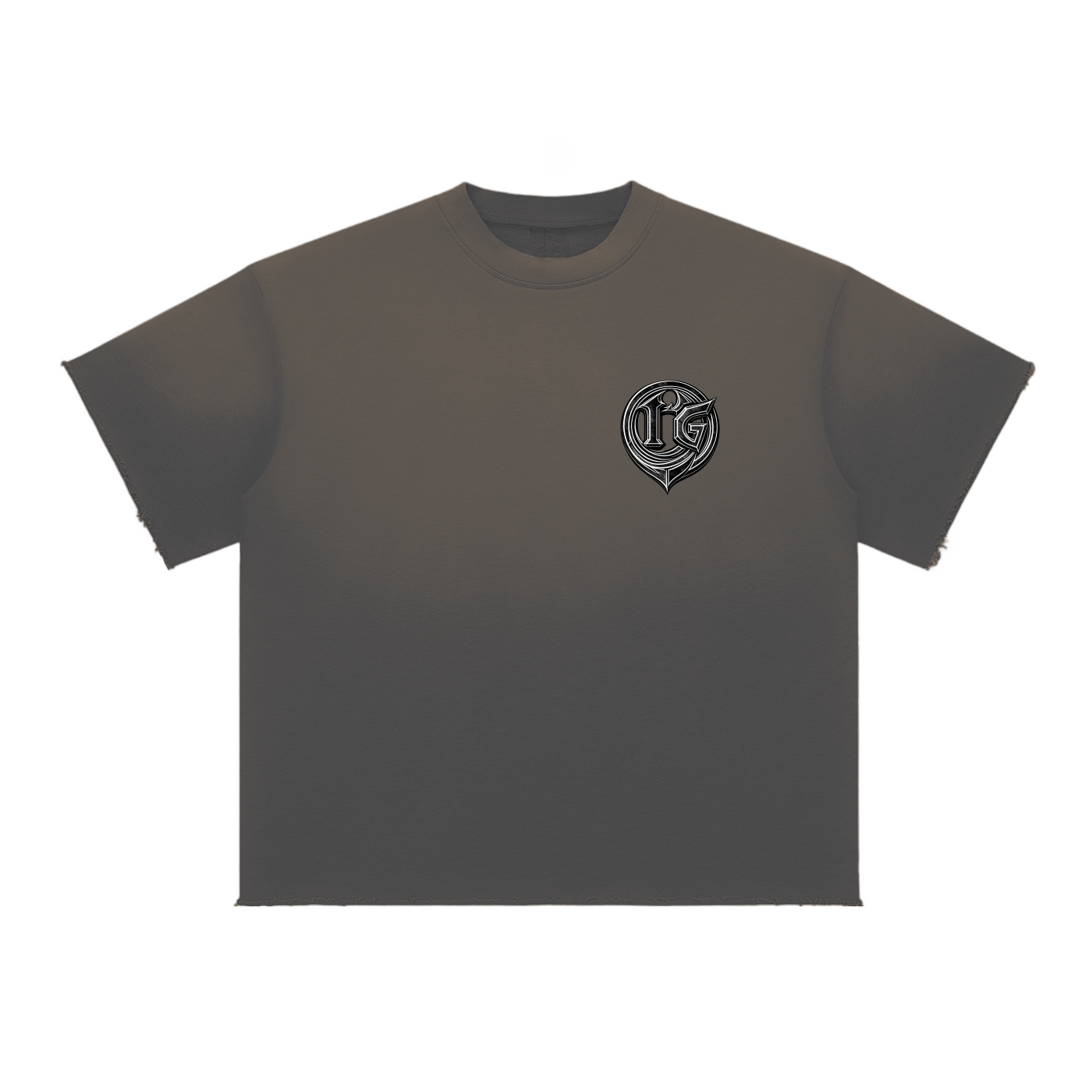 Damagd Goodz Sun Fade Raw Edge Heavenly Father Pray For Me T-Shirt