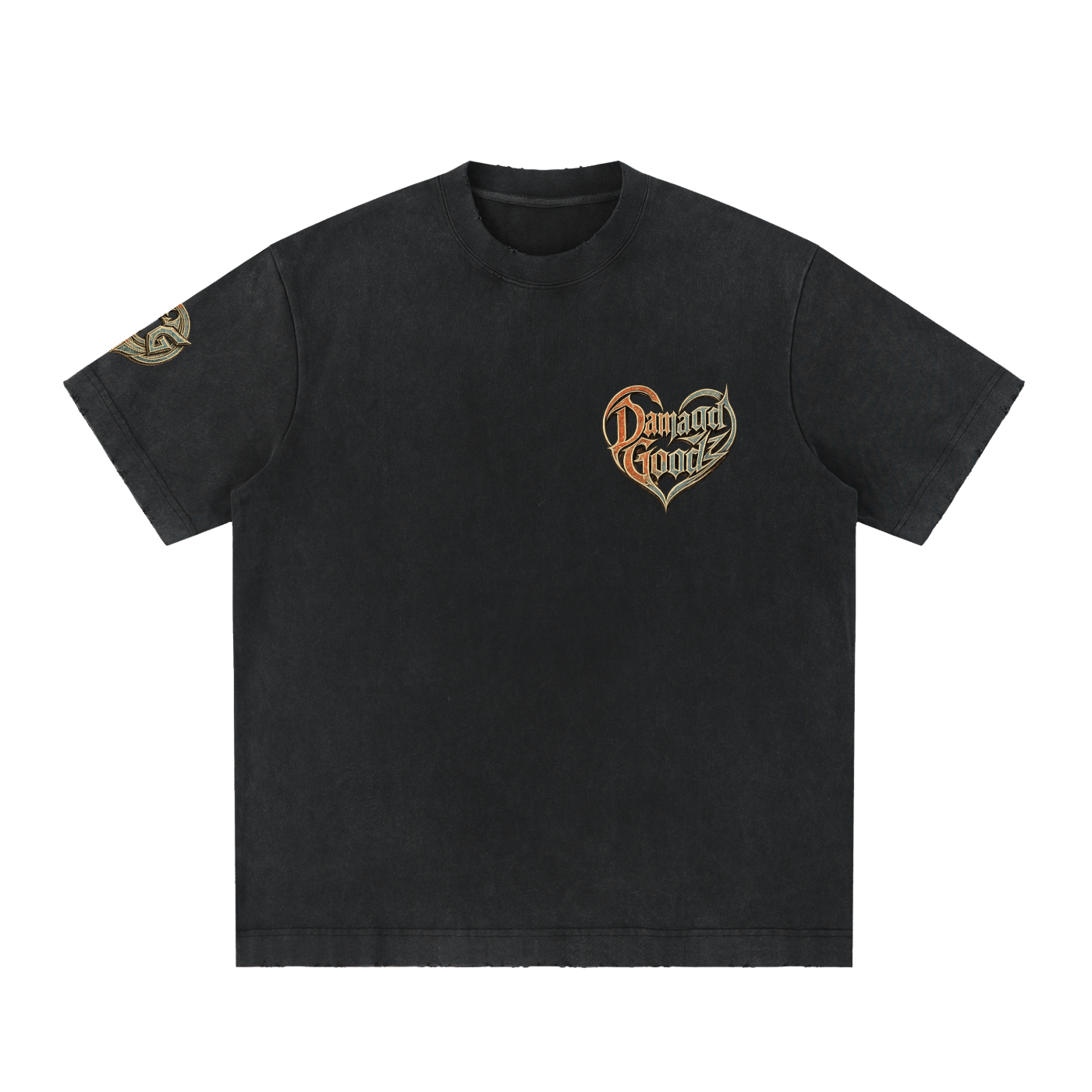 Damagd Goodz Heavyweight Vintage Do It Your Fucking Self Washed Frayed T-Shirt
