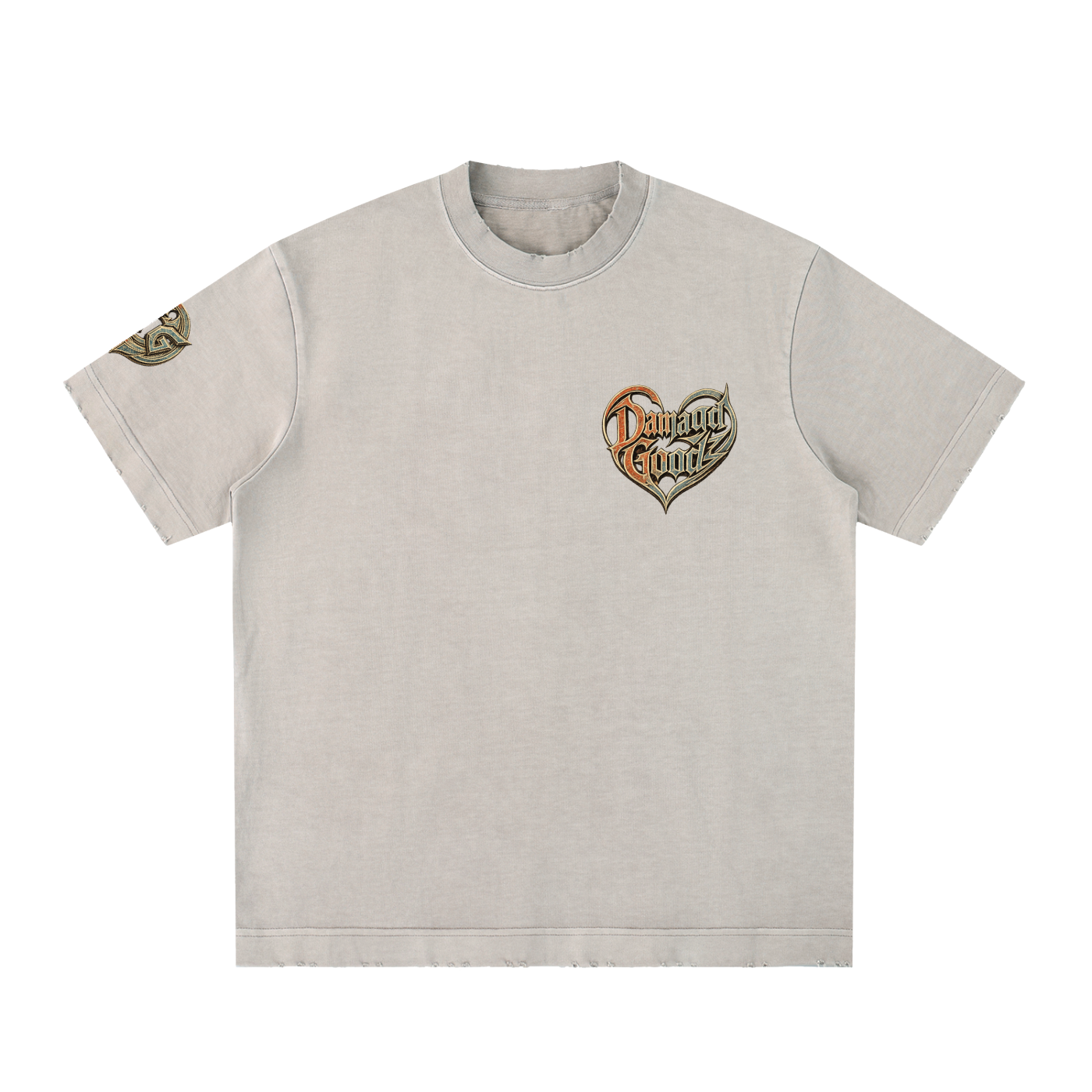 Damagd Goodz Heavyweight Vintage Do It Your Fucking Self Washed Frayed T-Shirt