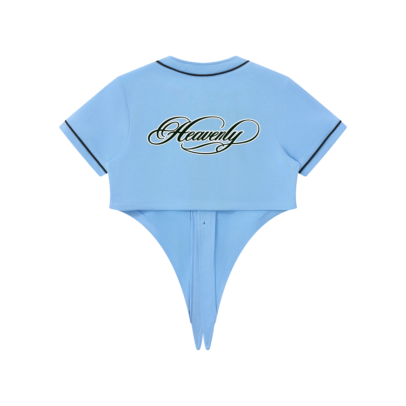 Damagd Goodz Women's Piping Heavenly Baseball Jersey