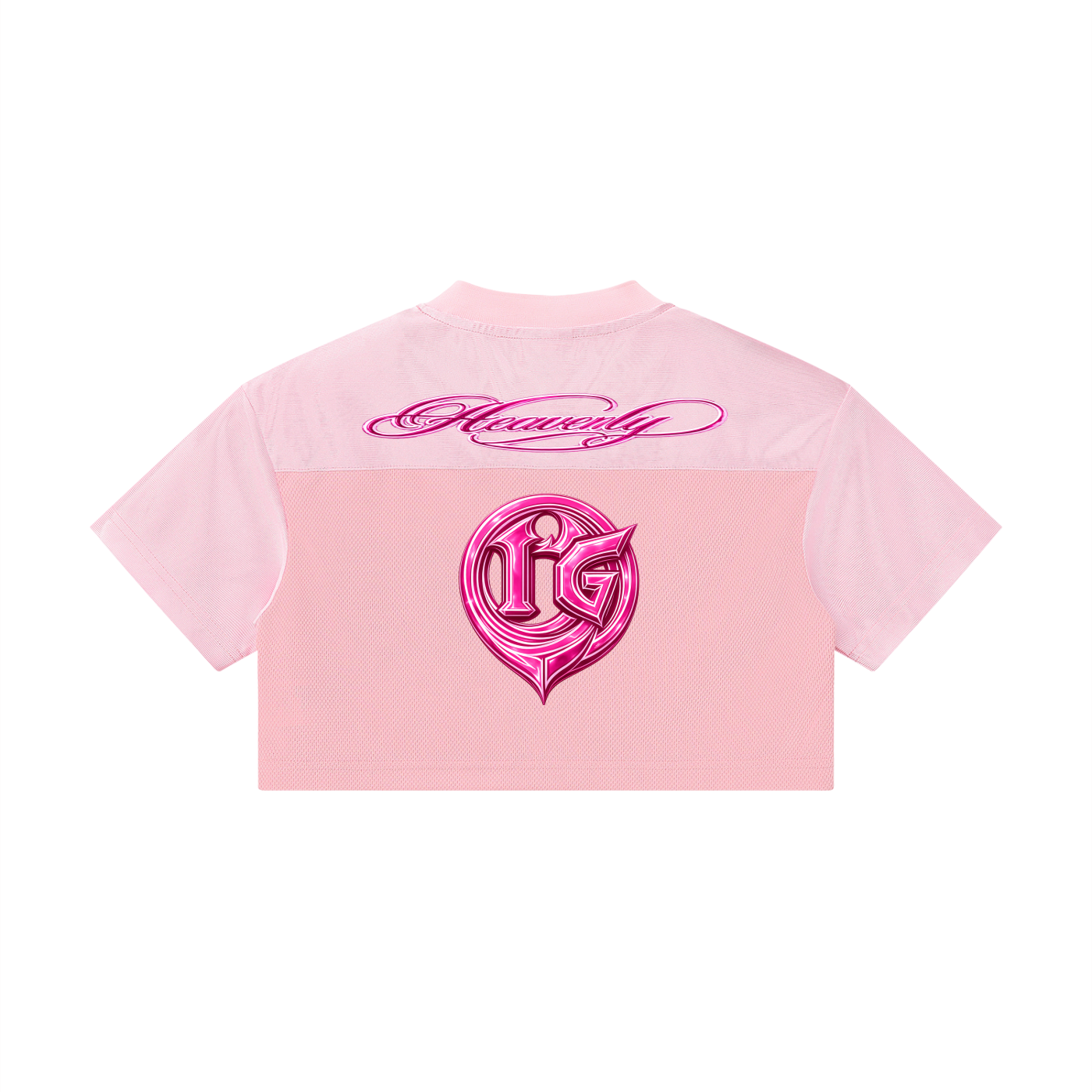 DAMAGD GOODZ Women’s Cropped Paneled V-Neck Heavenly Jersey