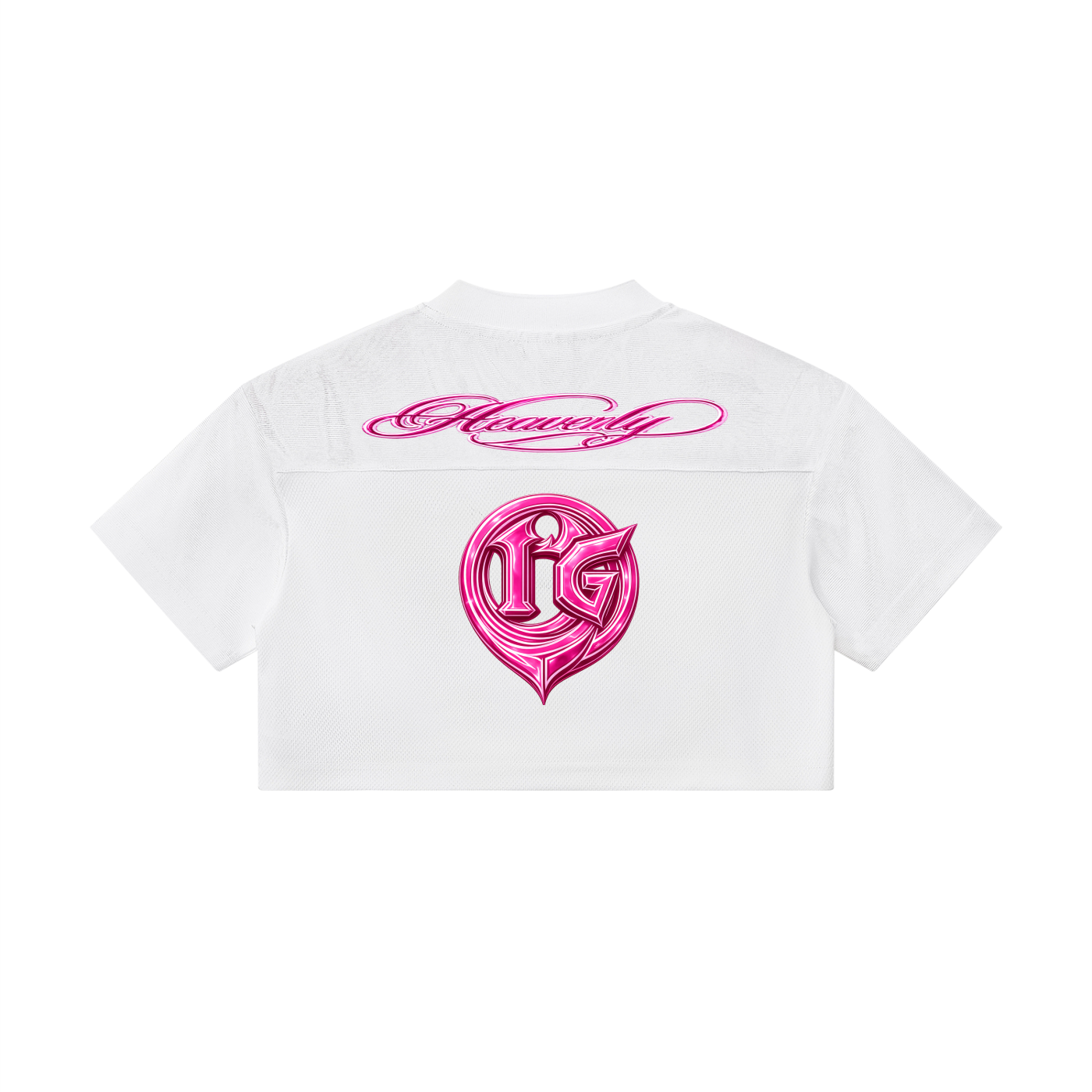 DAMAGD GOODZ Women’s Cropped Paneled V-Neck Heavenly Jersey