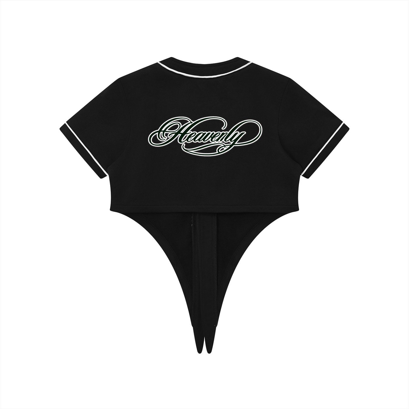 Damagd Goodz Women's Piping Heavenly Baseball Jersey