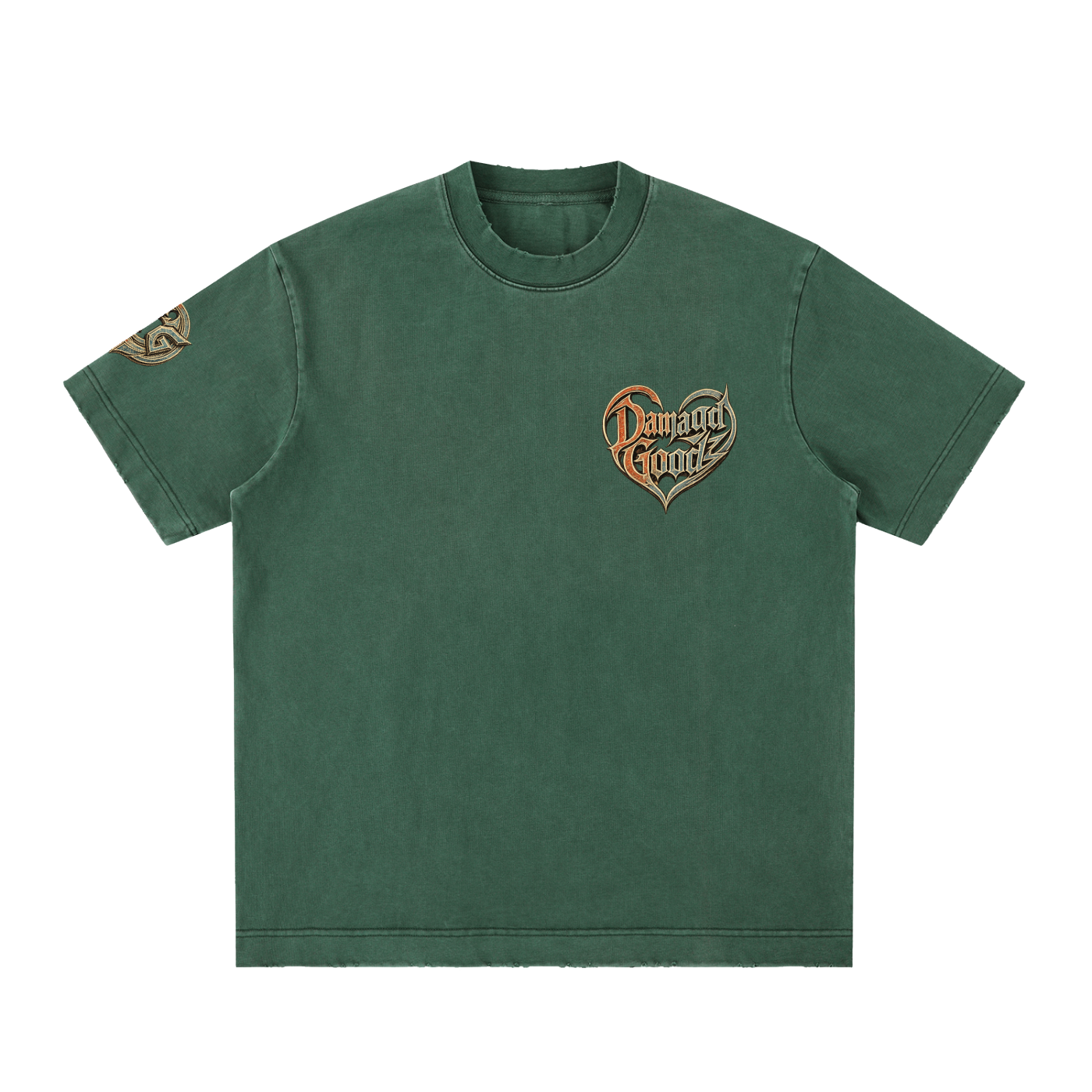 Damagd Goodz Heavyweight Vintage Do It Your Fucking Self Washed Frayed T-Shirt