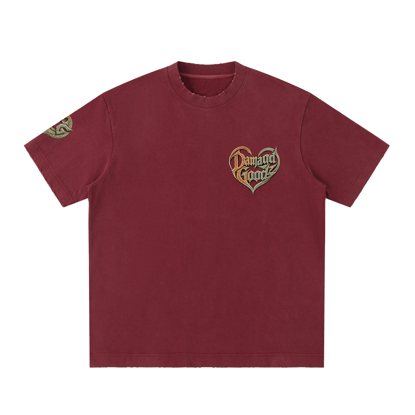 Damagd Goodz Heavyweight Vintage Do It Your Fucking Self Washed Frayed T-Shirt