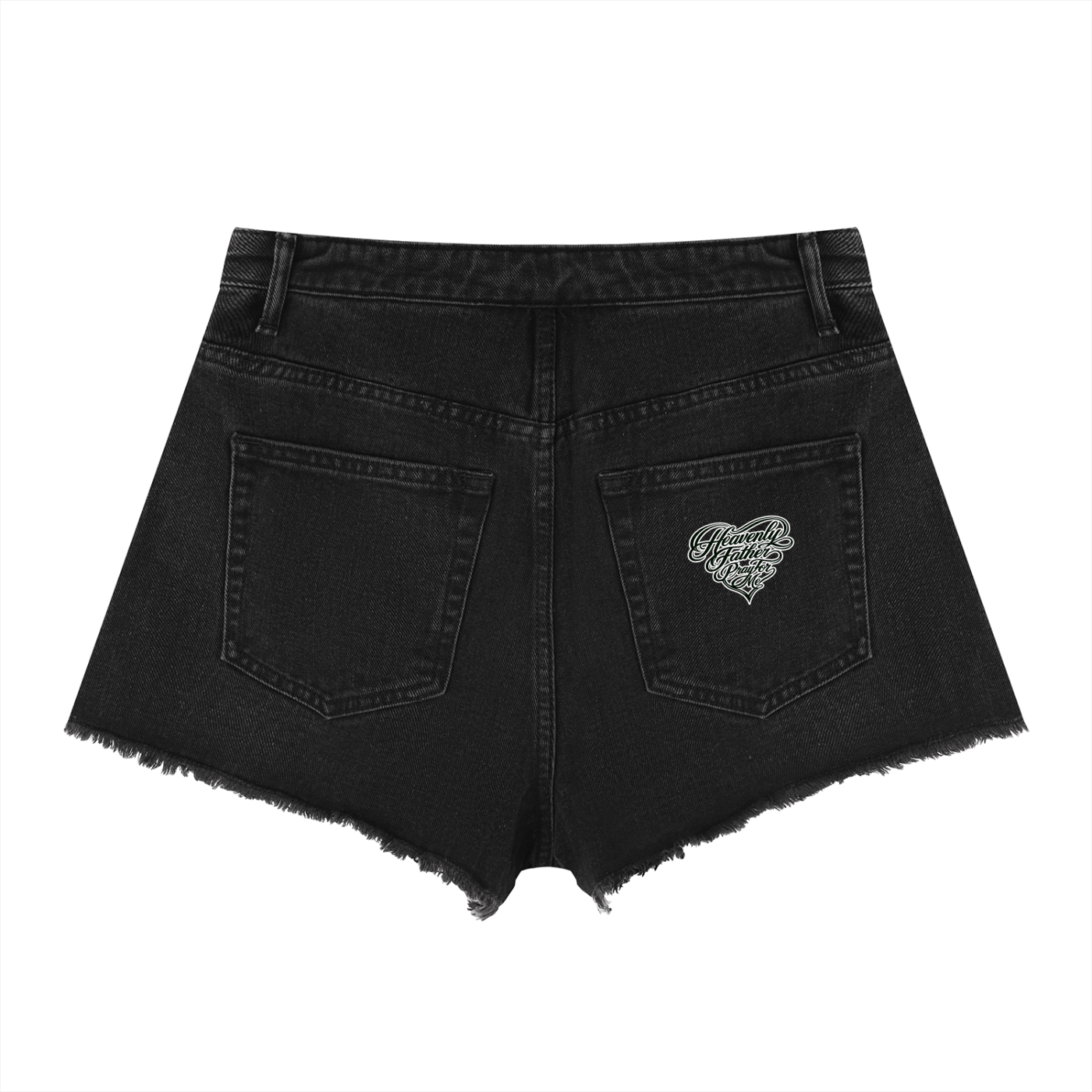 Damagd Goodz Women’s Vintage Wash High Rise Denim Shorts